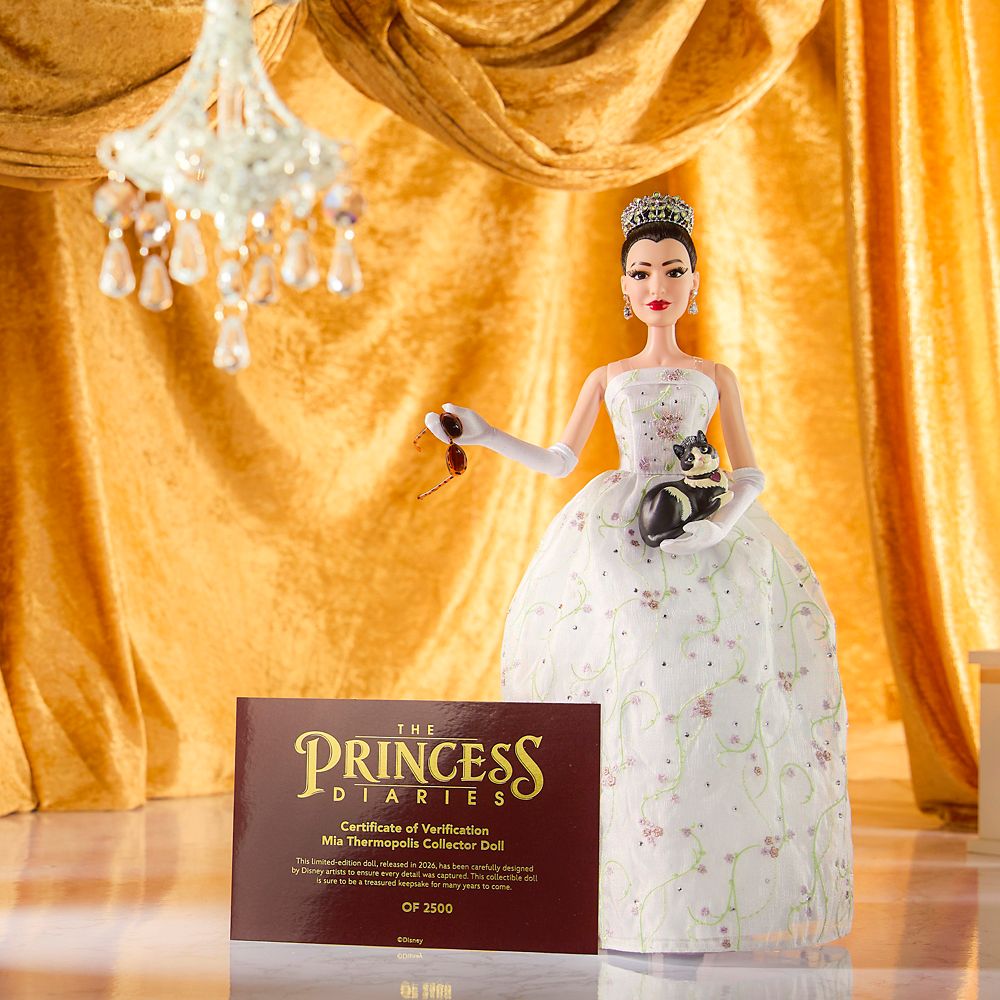 Mia Thermopolis Limited Edition Doll &ndash; The Princess Diaries &ndash; 17'' &ndash; D23: The Ultimate Disney Fan Event