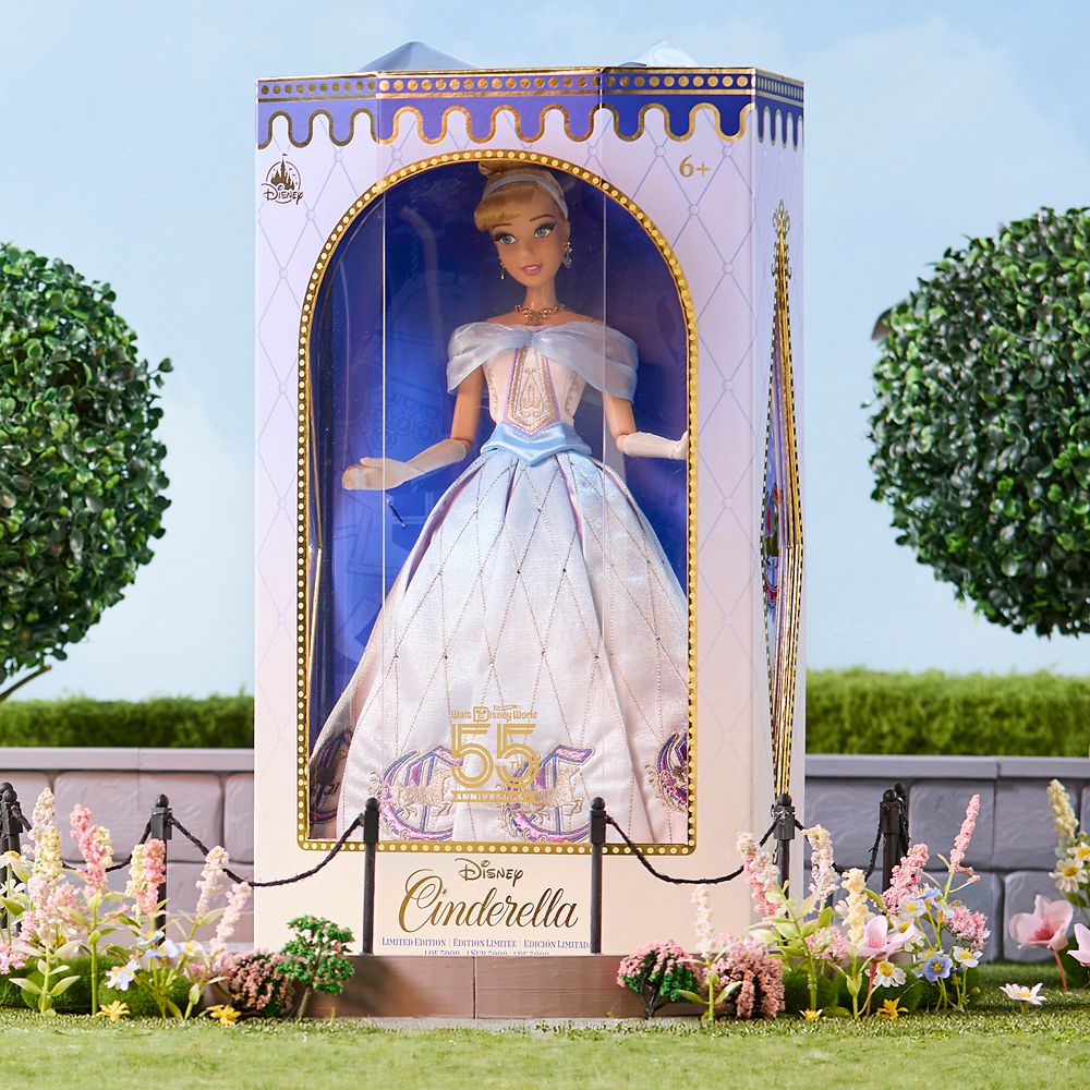 Cinderella Limited Edition Doll &ndash; Walt Disney World 55th Anniversary &ndash; 16''