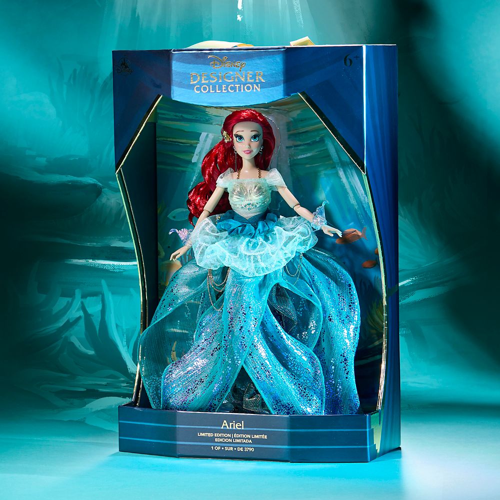 Ariel Limited Edition Doll &ndash; The Little Mermaid &ndash; Disney Designer Collection&ndash; 11 1/2''