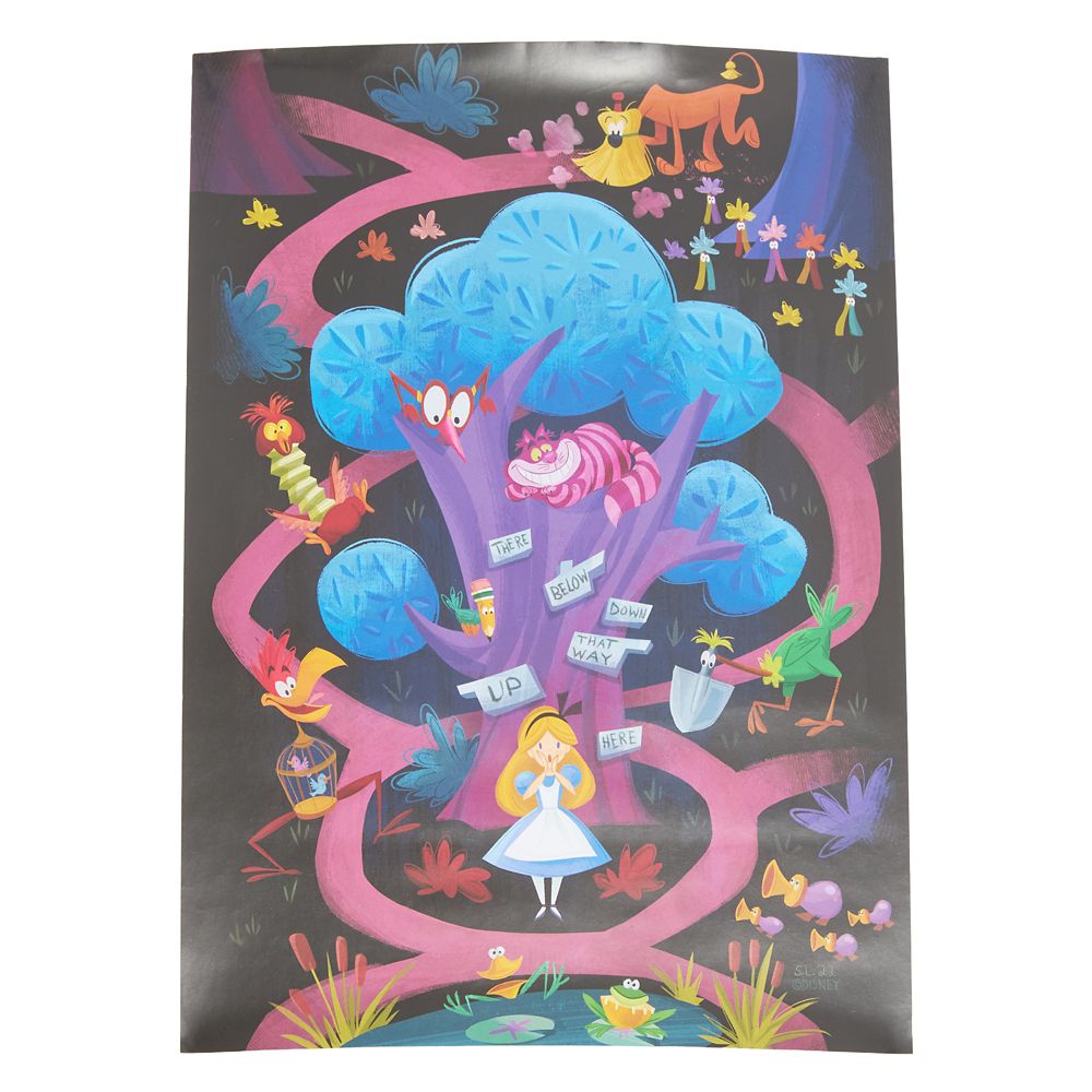Alice in Wonderland 75th Anniversary Disney Signature Puzzle by Stephanie Laberis