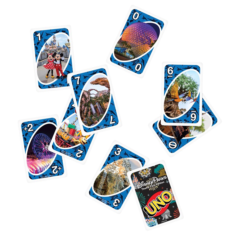 Disney Parks Theme Park Edition UNO Card Game