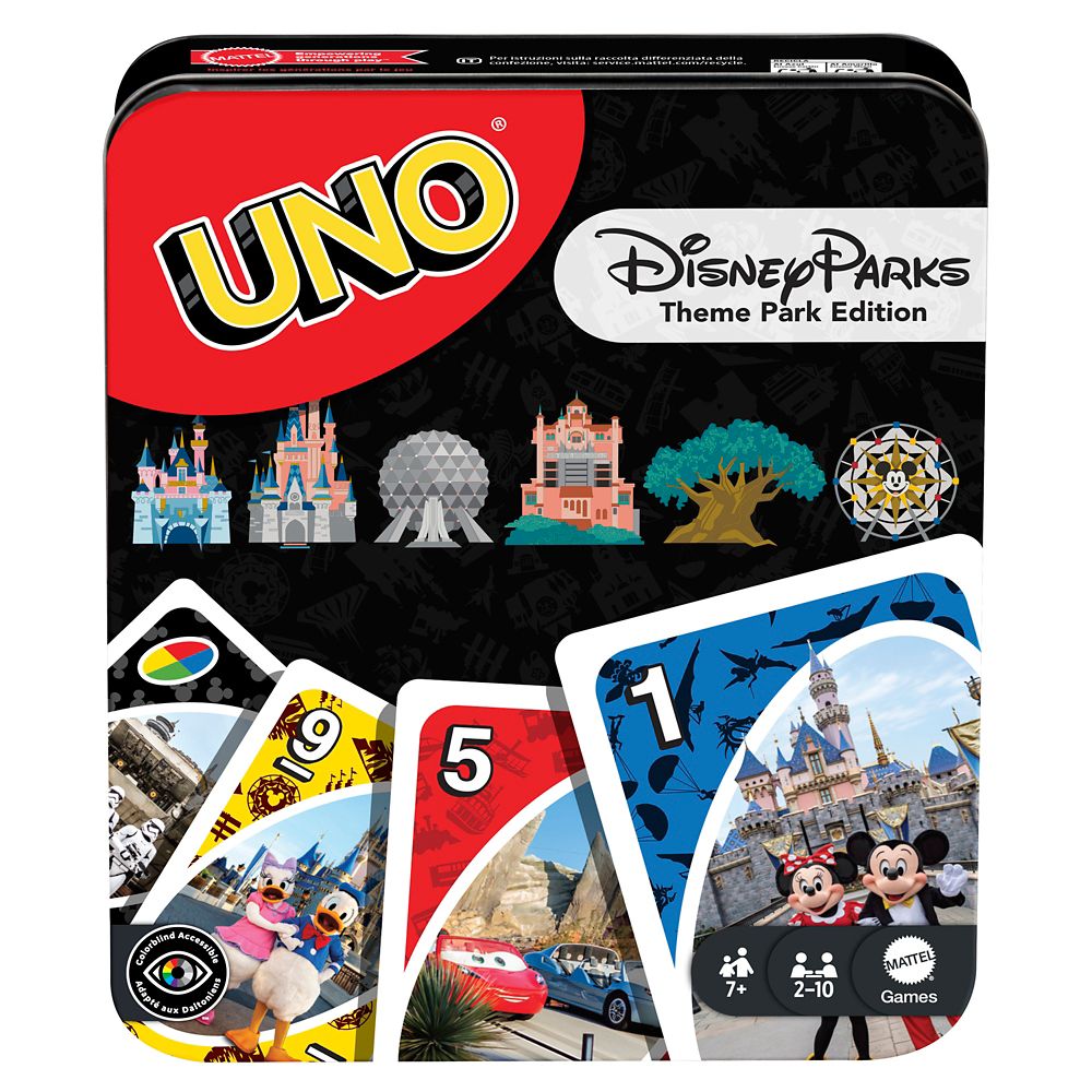 Disney Parks Theme Park Edition UNO Card Game
