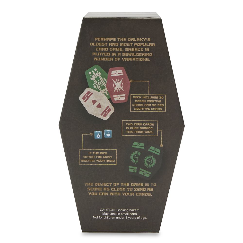 Sabacc Card Game - Star Wars Galaxy's Edge