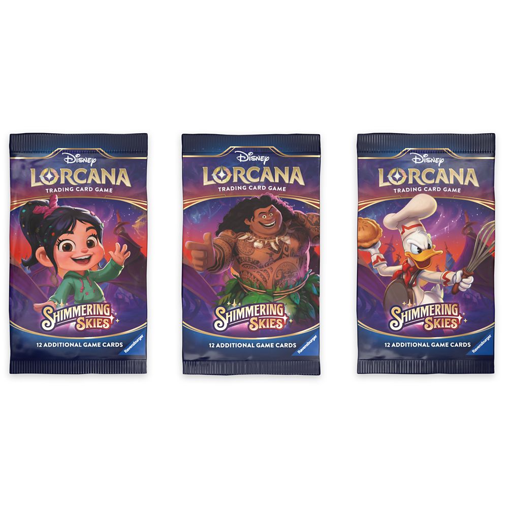 Disney Lorcana Trading Card Game by Ravensburger &ndash; Shimmering Skies &ndash; Booster Tray