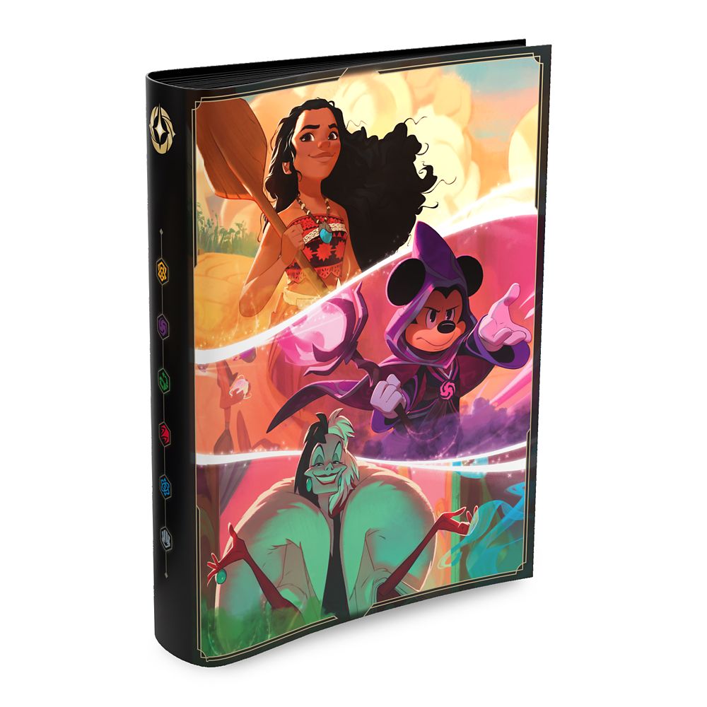 Disney Lorebook Card Portfolio by Ravensburger &ndash; Disney Lorcana Trading Card Game