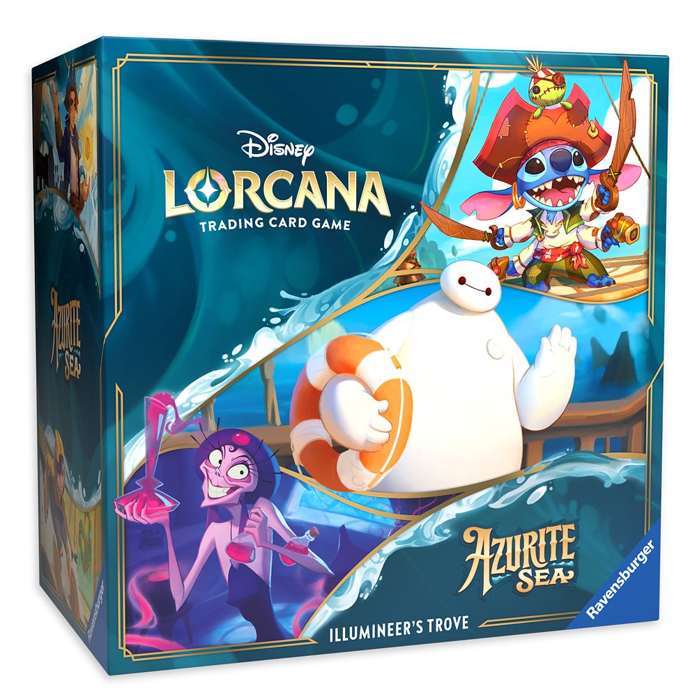 Disney Lorcana Trading Card Game by Ravensburger &ndash; Azurite Sea &ndash; Illumineer's Trove