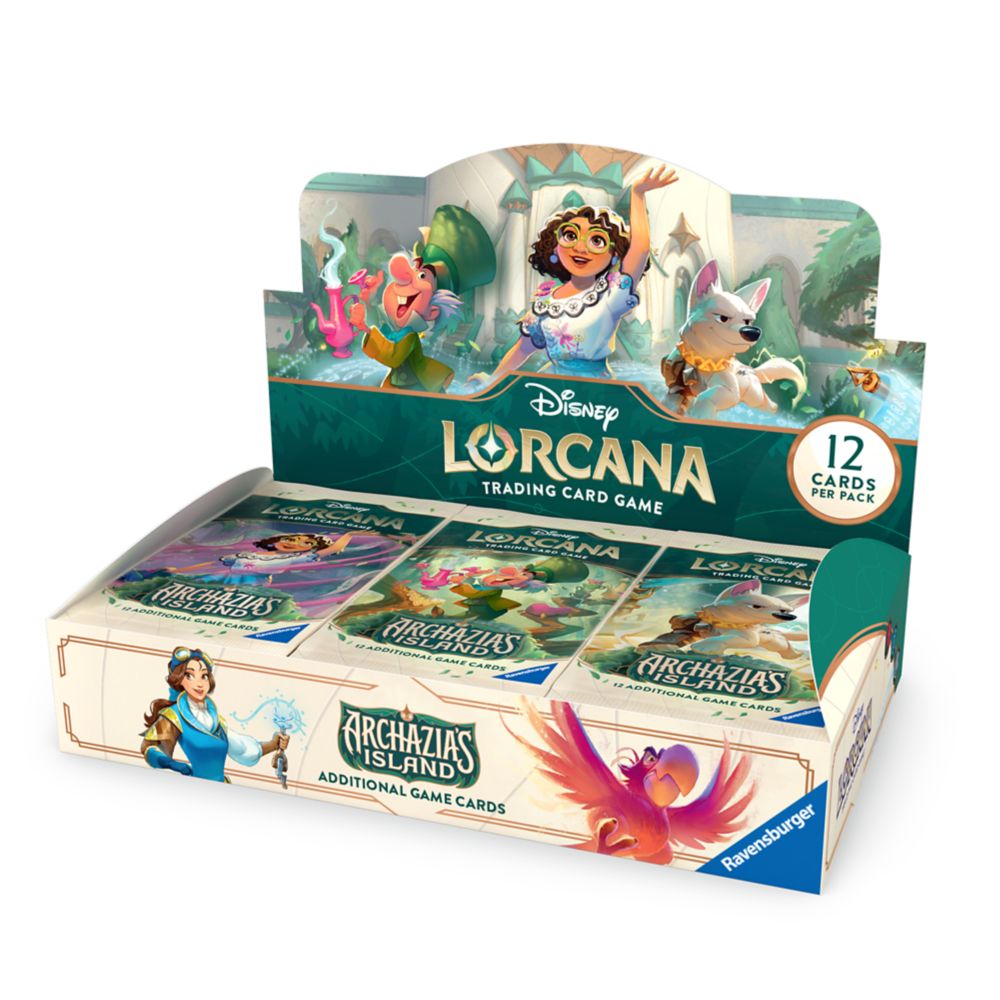 Disney Lorcana Trading Card Game by Ravensburger – Archazia's Island – Booster Tray