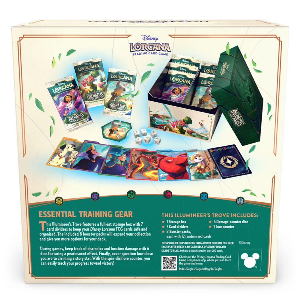 Disney Lorcana Trading Card Game by Ravensburger &ndash; Archazia's Island &ndash; Illumineer's Trove