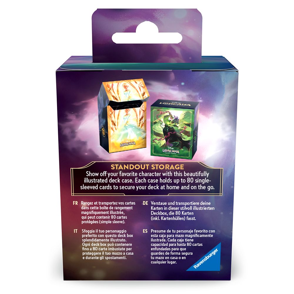 Disney Lorcana Trading Card Game by Ravensburger - Premium Deck Box
