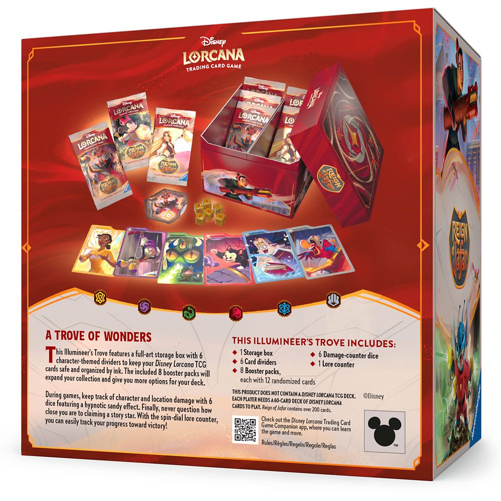 Disney Lorcana Trading Card Game by Ravensburger &ndash; Reign of Jafar &ndash; Illumineer's Trove