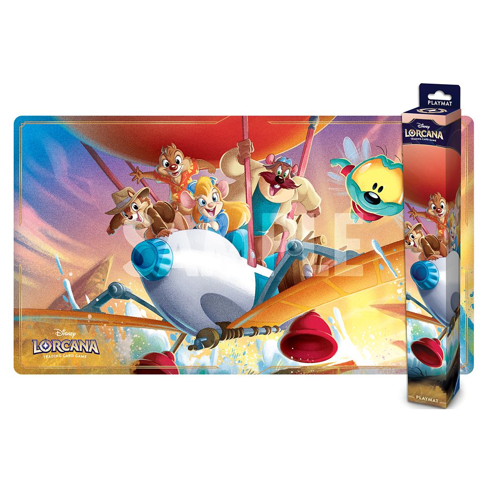 Chip n Dale Rescue Rangers Playmat  Disney Lorcana Trading Card Game by Ravensburger
