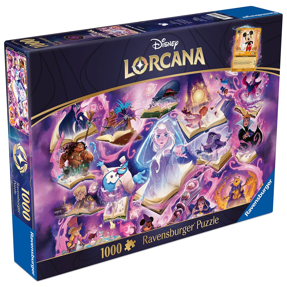 Disney Lorcana Trading Card Game Puzzle by Ravensburger Amethyst