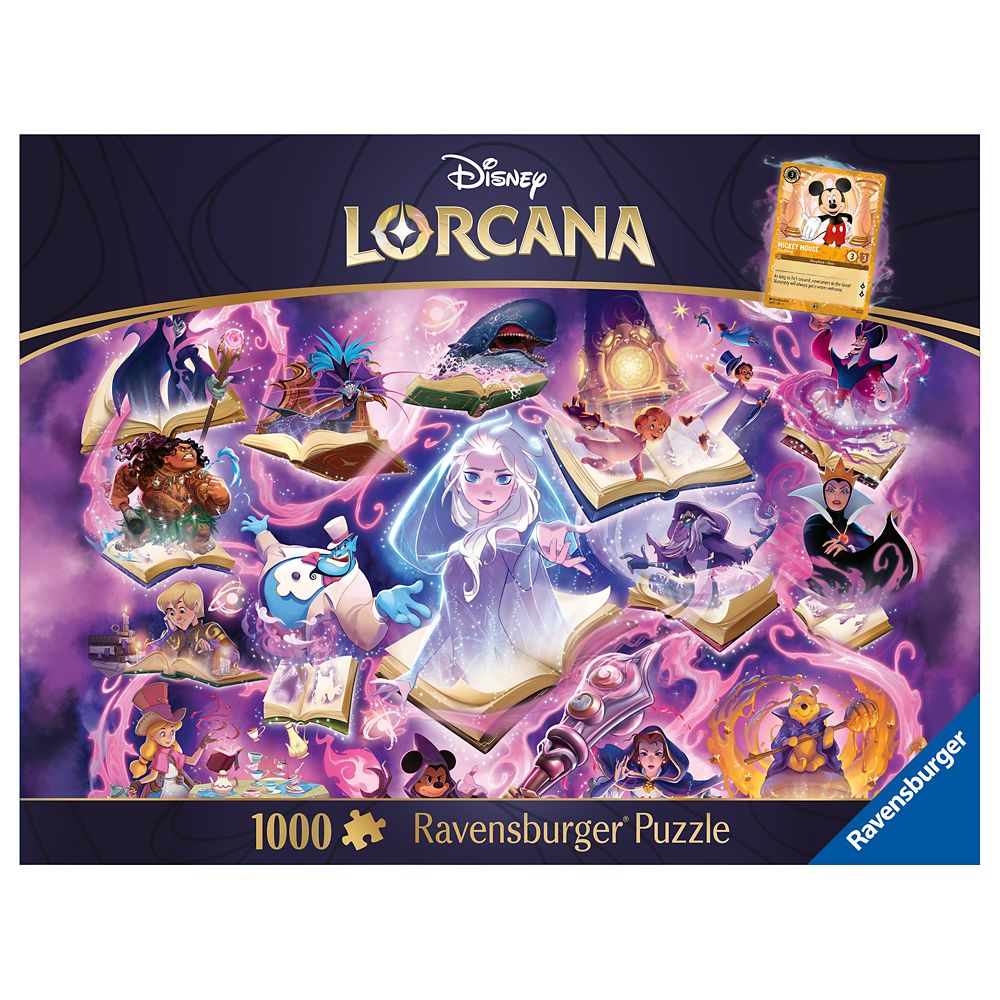 Disney Lorcana Trading Card Game Puzzle by Ravensburger &ndash; Amethyst