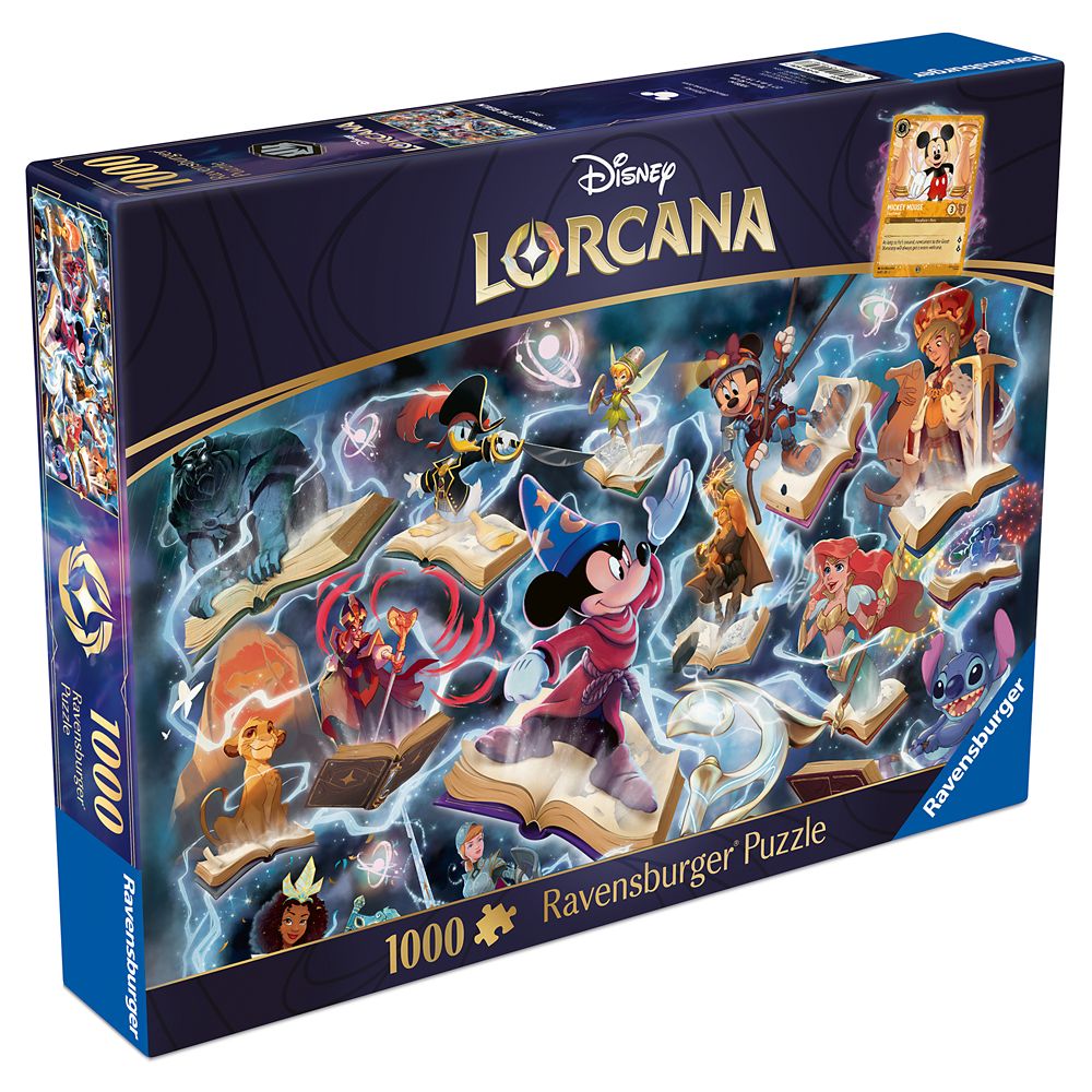Disney Lorcana Trading Card Game Puzzle by Ravensburger Steel