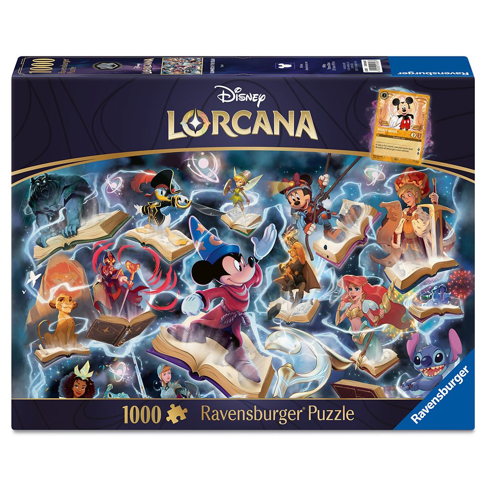 Disney Lorcana Trading Card Game Puzzle by Ravensburger &ndash; Steel