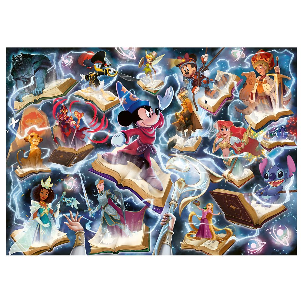 Disney Lorcana Trading Card Game Puzzle by Ravensburger &ndash; Steel