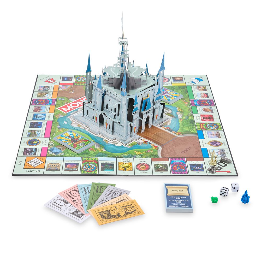 Disney Parks Theme Park Edition Monopoly Game