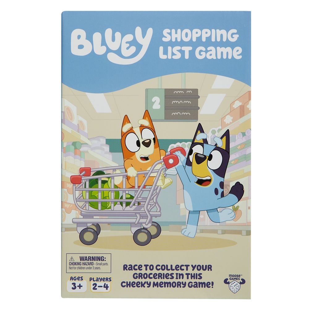 Bluey Shopping List Game
