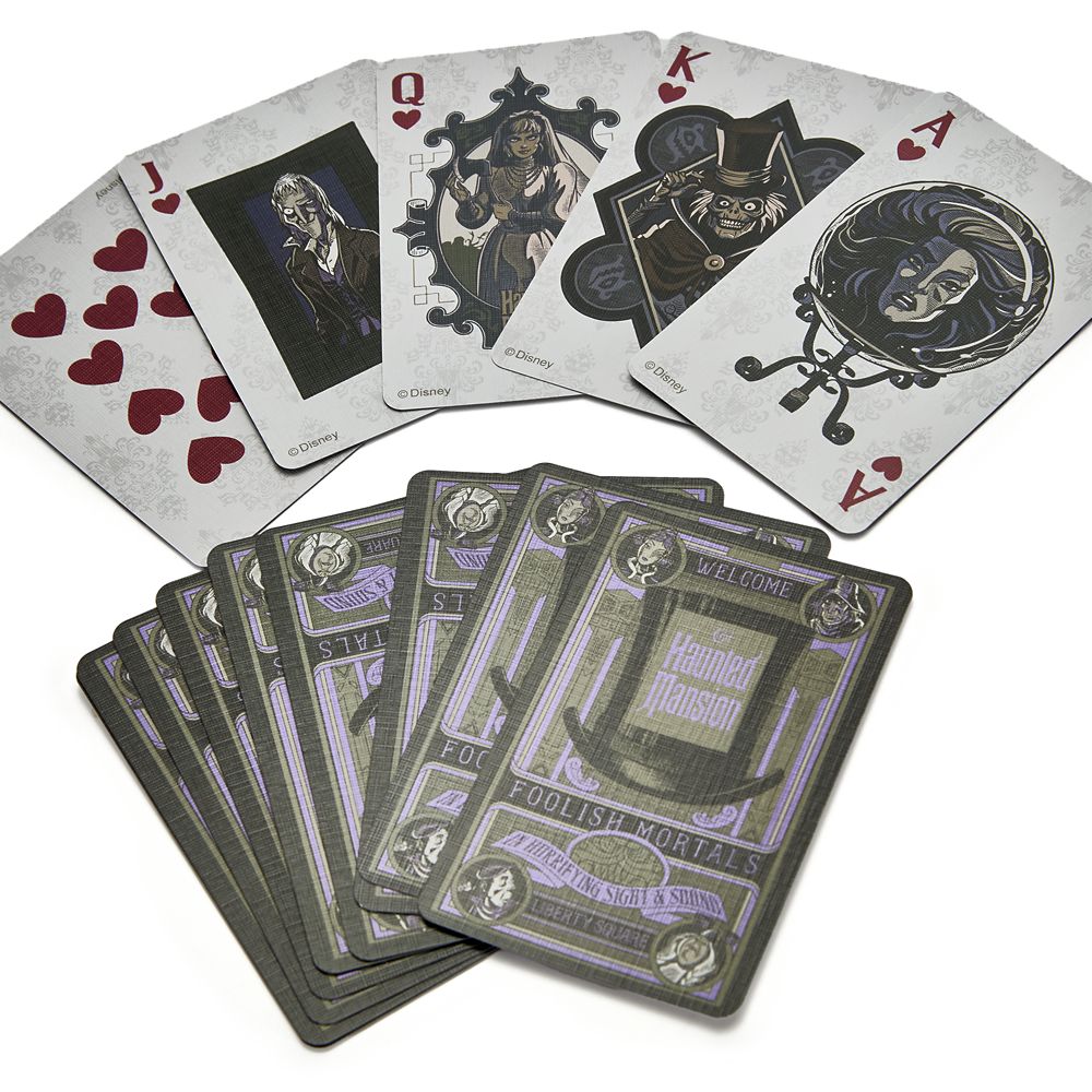 The Haunted Mansion Playing Cards