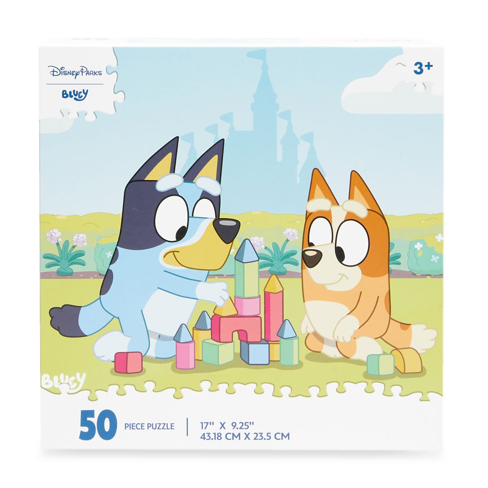 Bluey and Bingo Disney Parks Puzzle