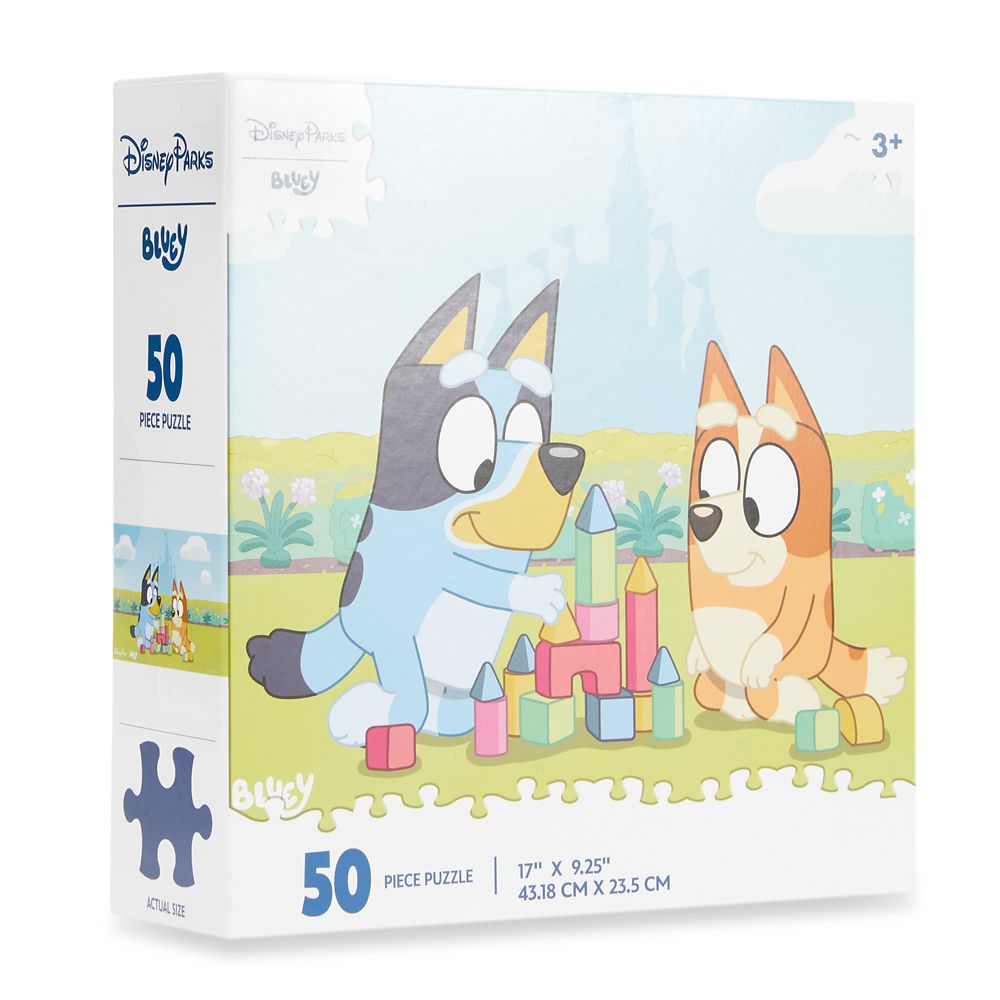 Bluey and Bingo Disney Parks Puzzle