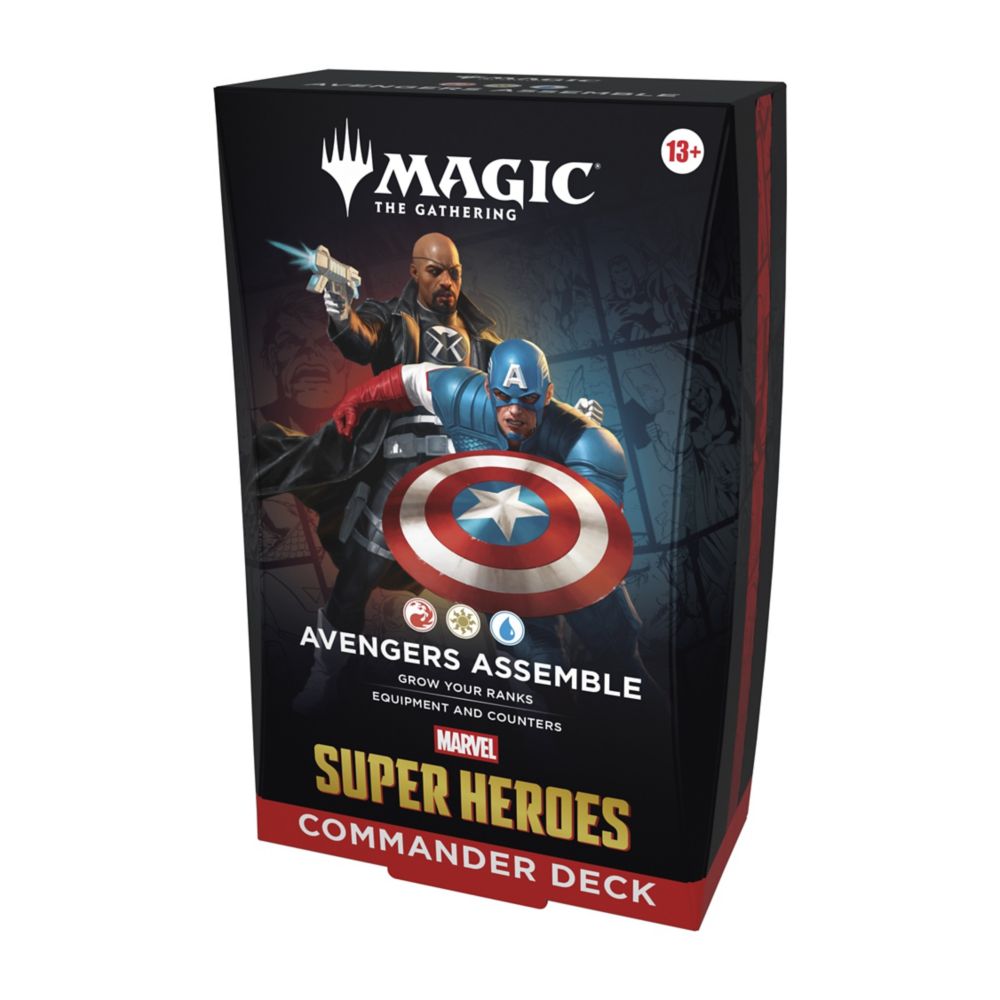 Marvel Super Heroes Magic: The Gathering Collectible Card Game &ndash; Commander Deck Bundle