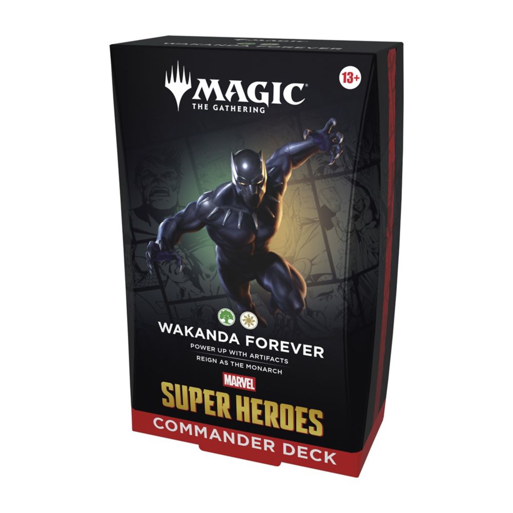 Marvel Super Heroes Magic: The Gathering Collectible Card Game &ndash; Commander Deck Bundle