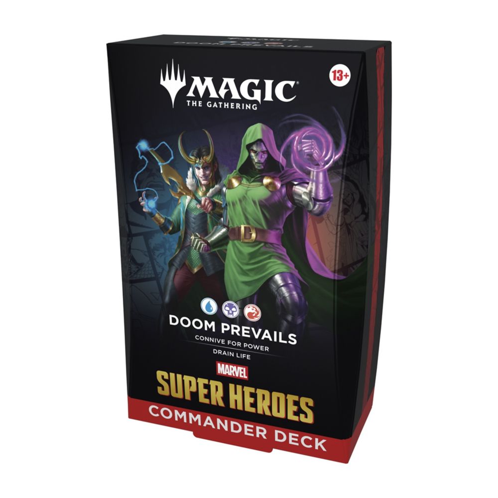 Marvel Super Heroes Magic: The Gathering Collectible Card Game &ndash; Commander Deck Bundle