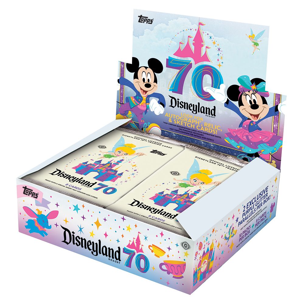 Disneyland 70th Anniversary Trading Cards by Topps