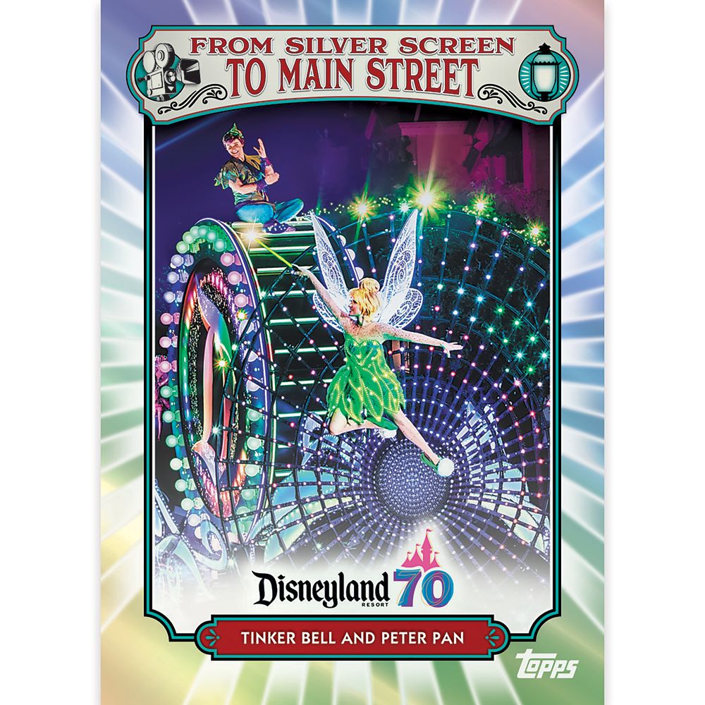 Disneyland 70th Anniversary Trading Cards by Topps
