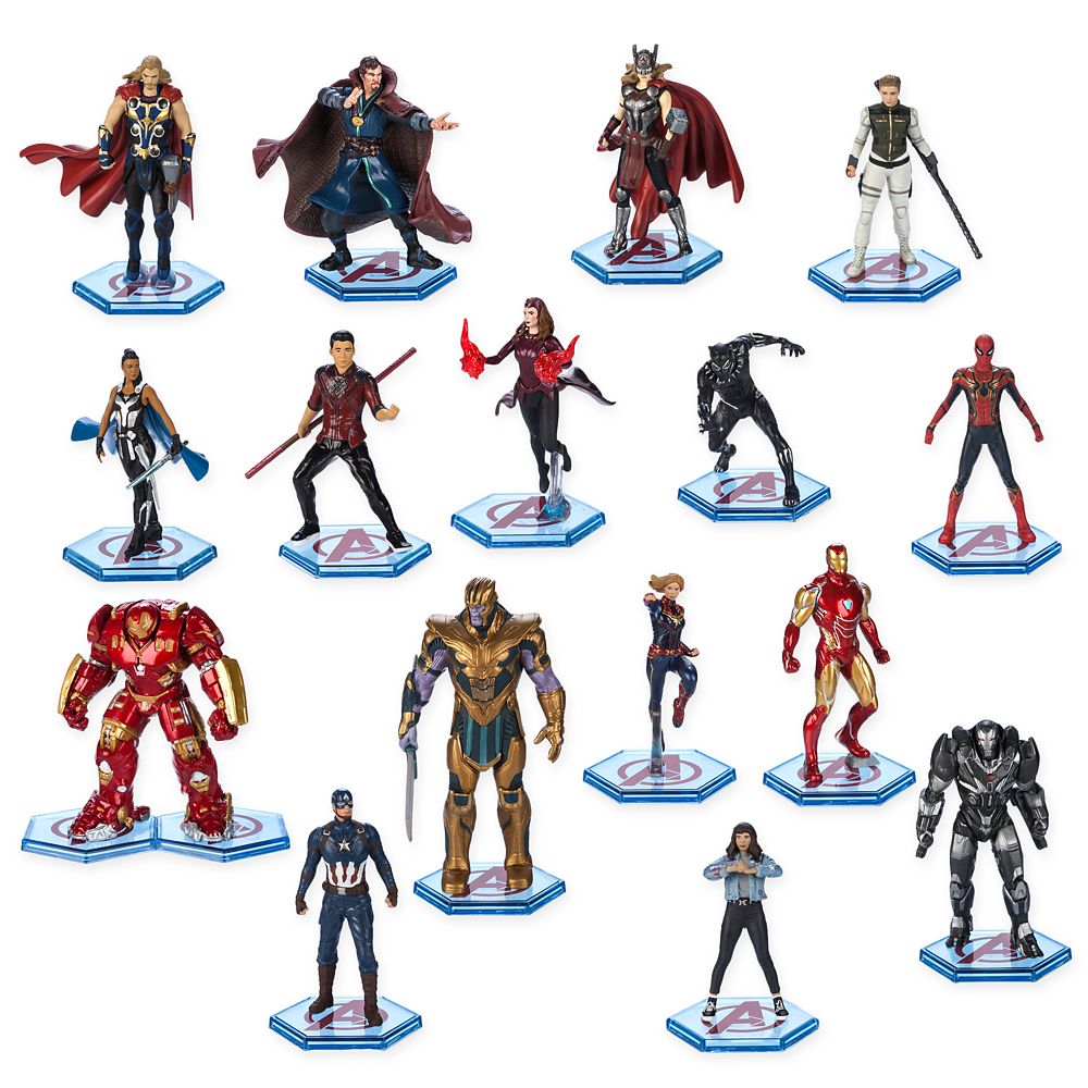 Avengers mega figurine set on sale