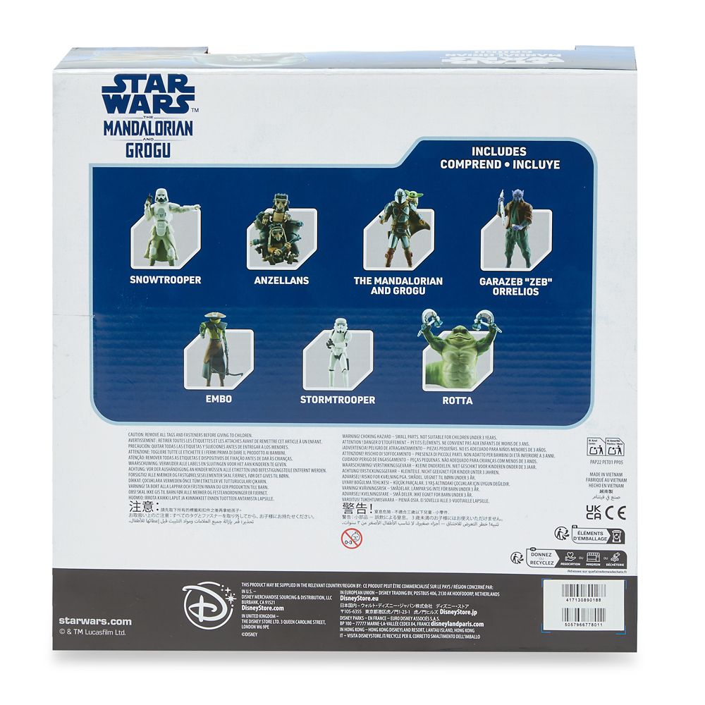 Star Wars: The Mandalorian and Grogu Figure Set
