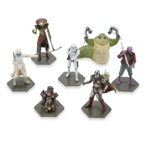 Фигурки Disney Star Wars: The Mandalorian and Grogu Figure Set