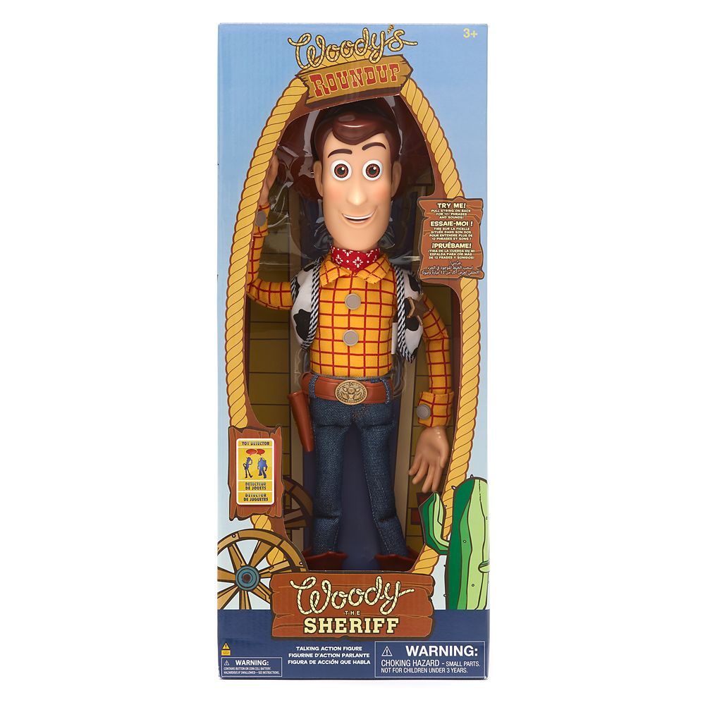 Woody Interactive Talking Action Figure &ndash; Toy Story &ndash; 15''