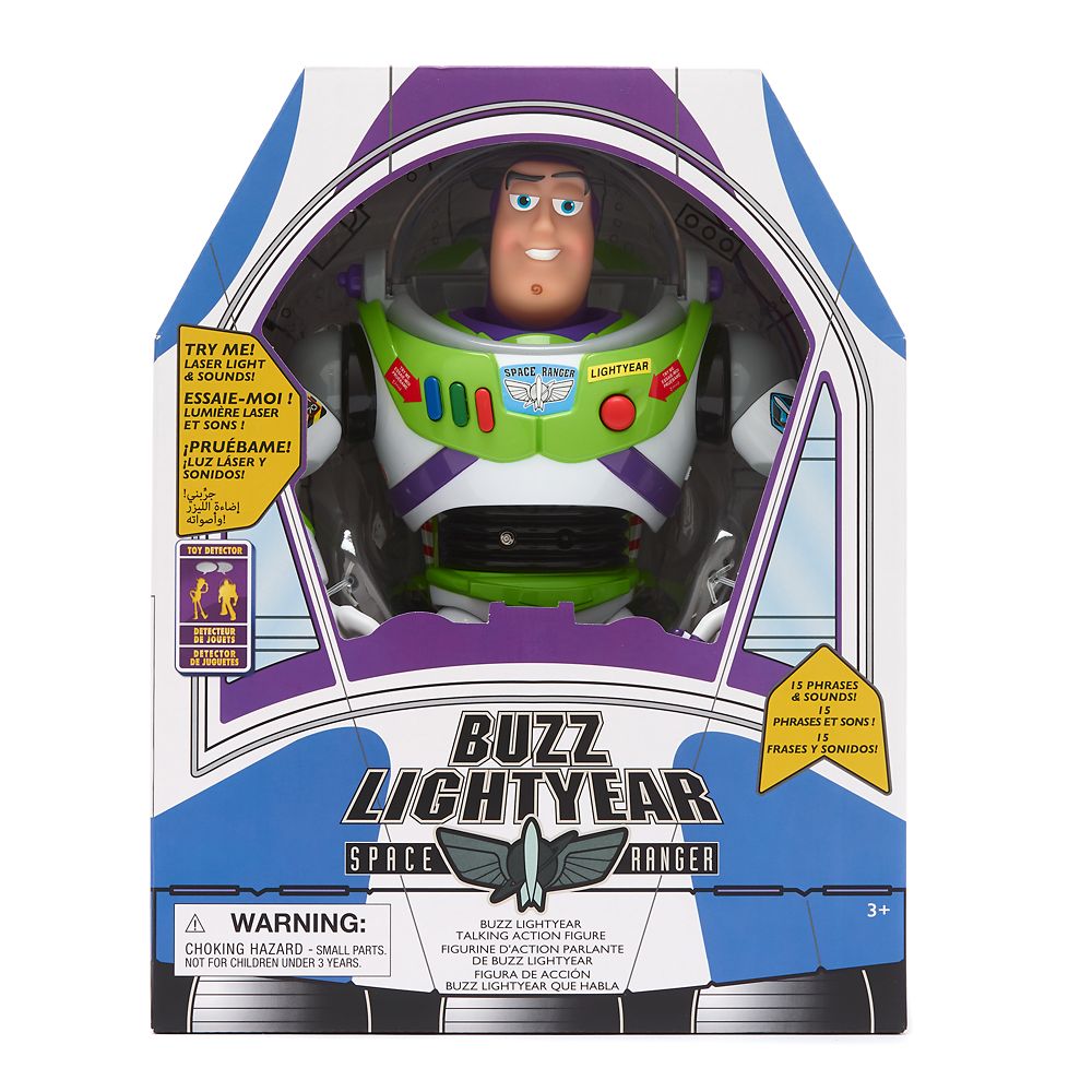 Buzz Lightyear Interactive Talking Action Figure - Toy Story - 12''