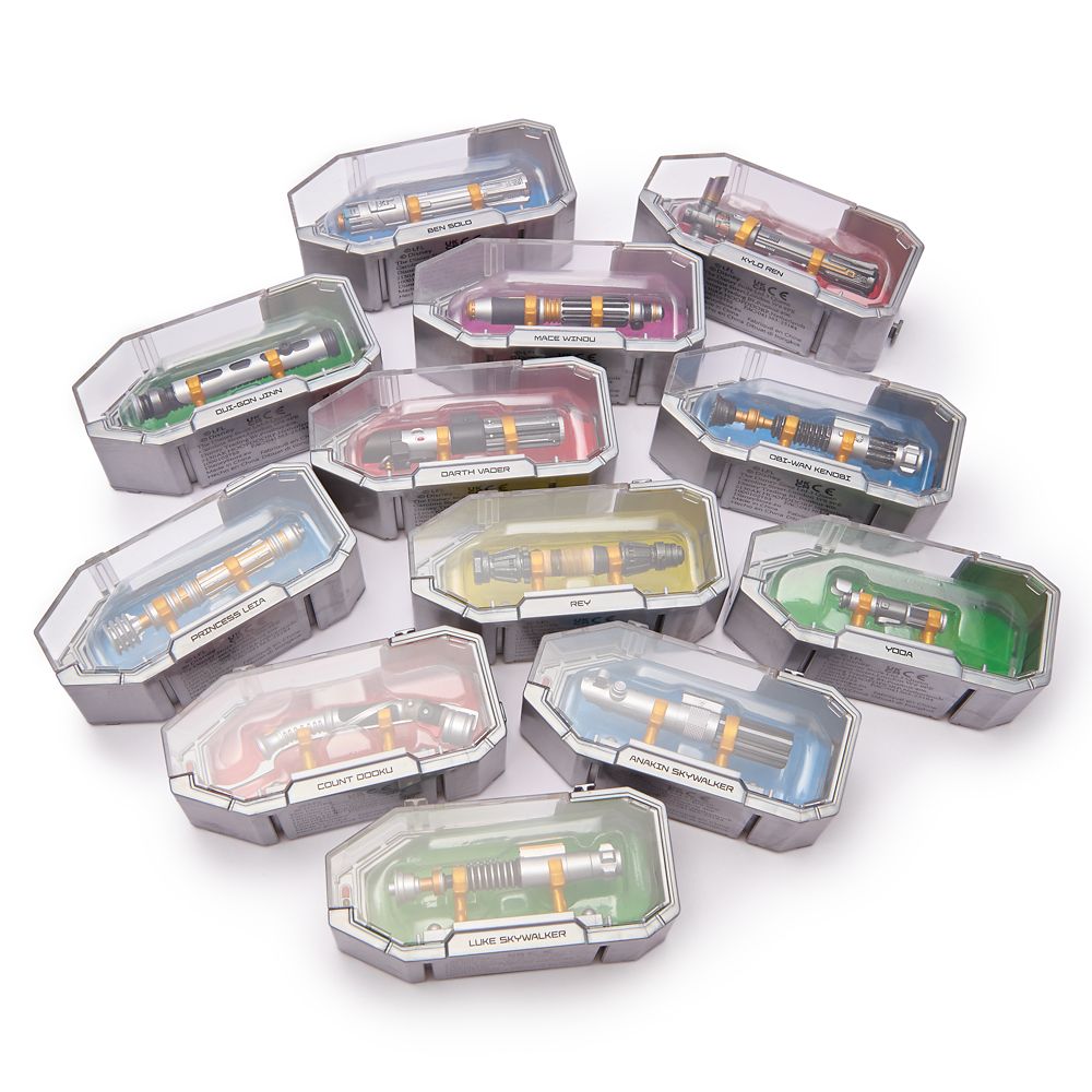 Miniature Legacy LIGHTSABER Hilts Countdown Calendar - Star Wars