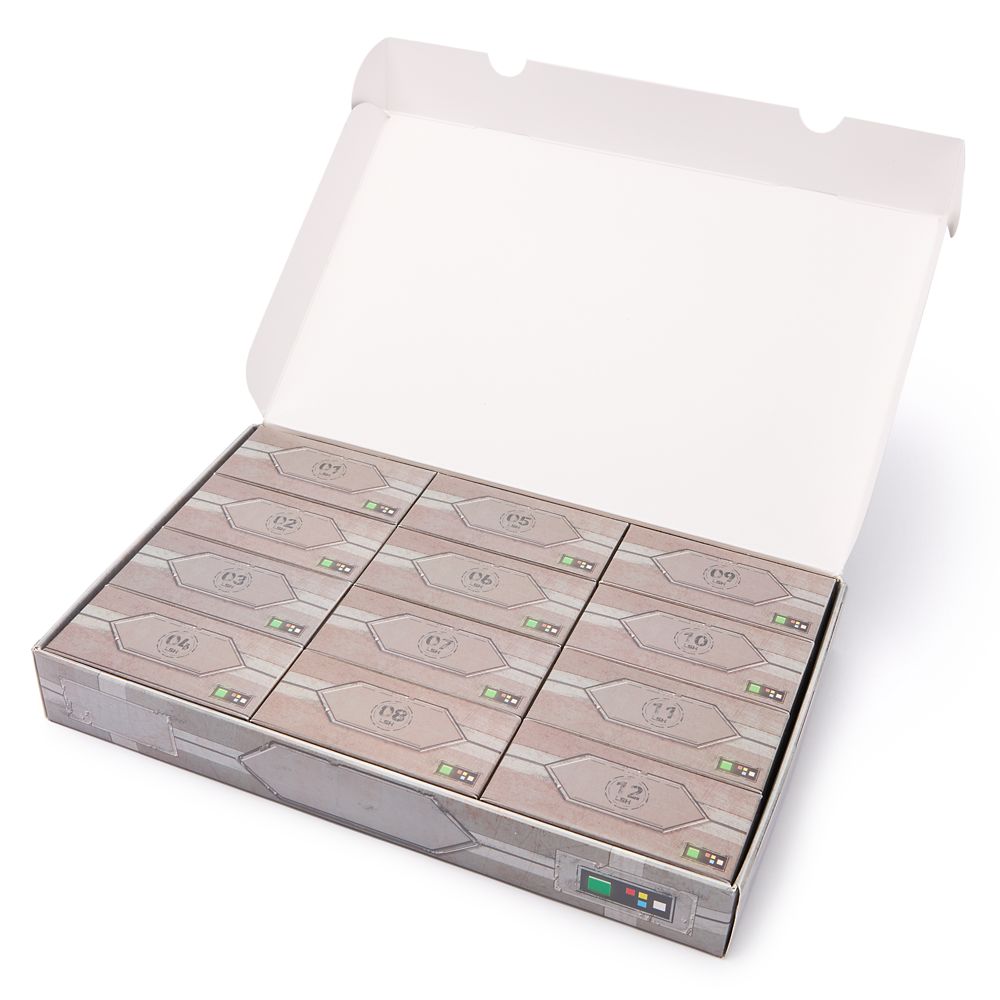 Miniature Legacy LIGHTSABER Hilts Countdown Calendar - Star Wars