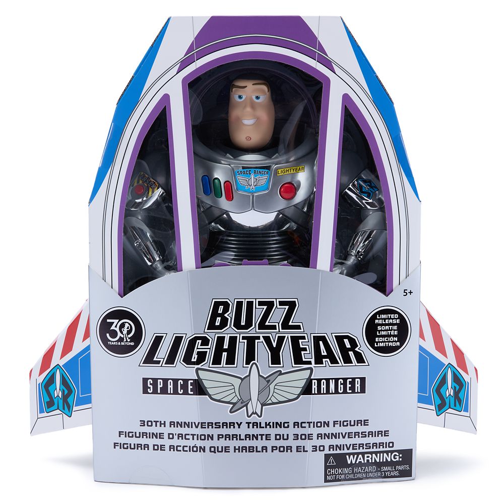 Buzz Lightyear Talking Action Figure – Toy Story 30th Anniversary