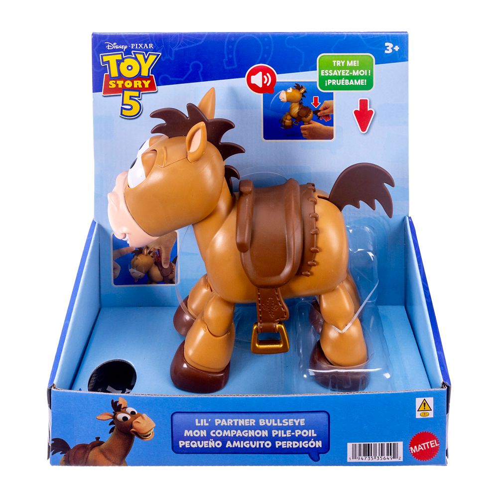 Bullseye Lil' Partner Action Figure with Sound by Mattel &ndash; Toy Story 5