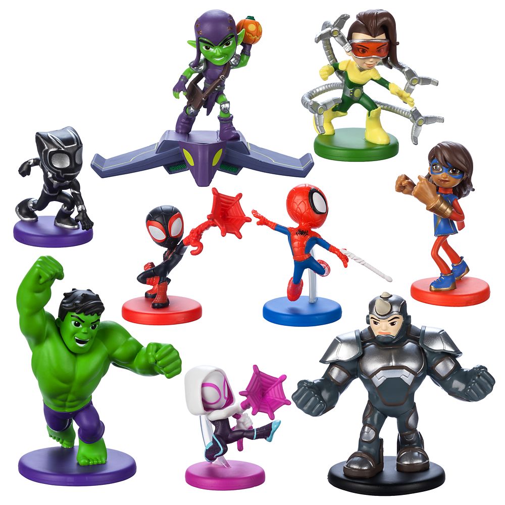 Spidey and His Amazing Friends Deluxe Figure Play Set Official shopDisney