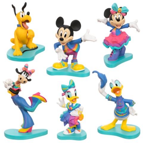 Игрушки Disney Mickey Mouse and Friends Figure Set – Disneyland 70th Anniversary