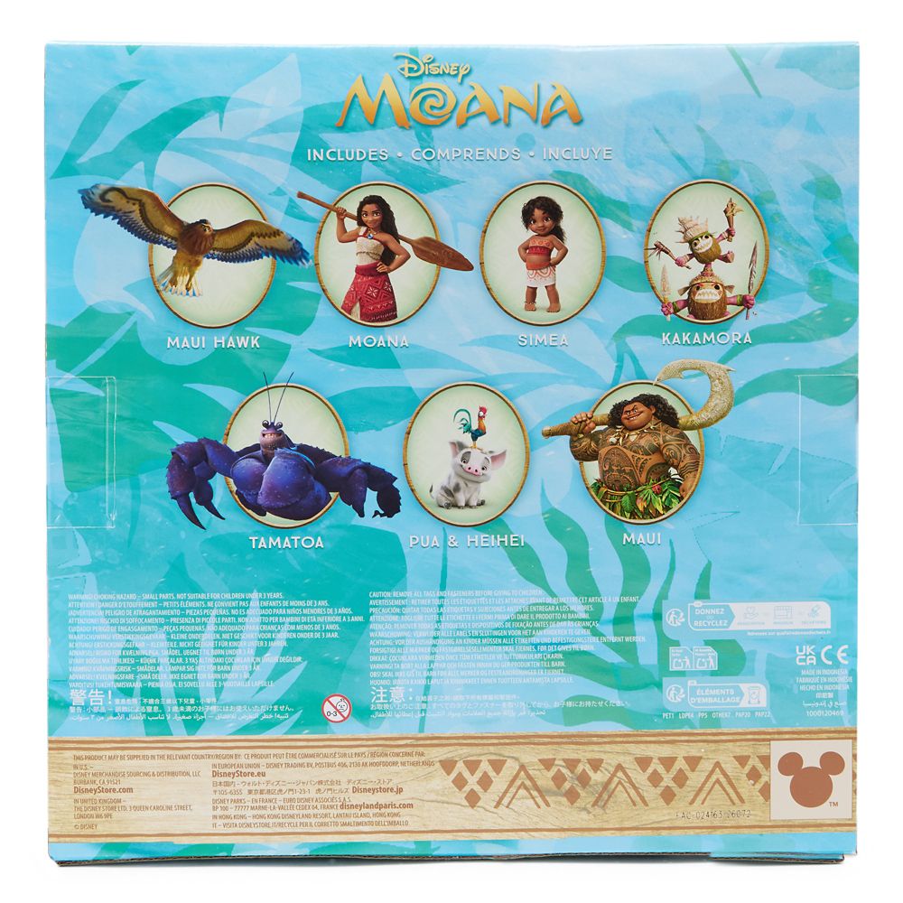 Moana Figure Play Set