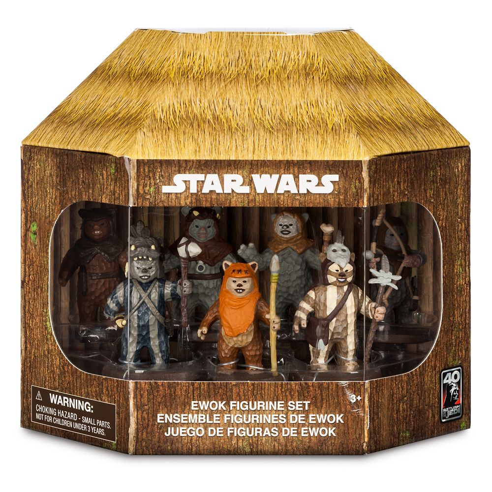 Ewok Figurine Set – Star Wars: Return of the Jedi 40th Anniversary 