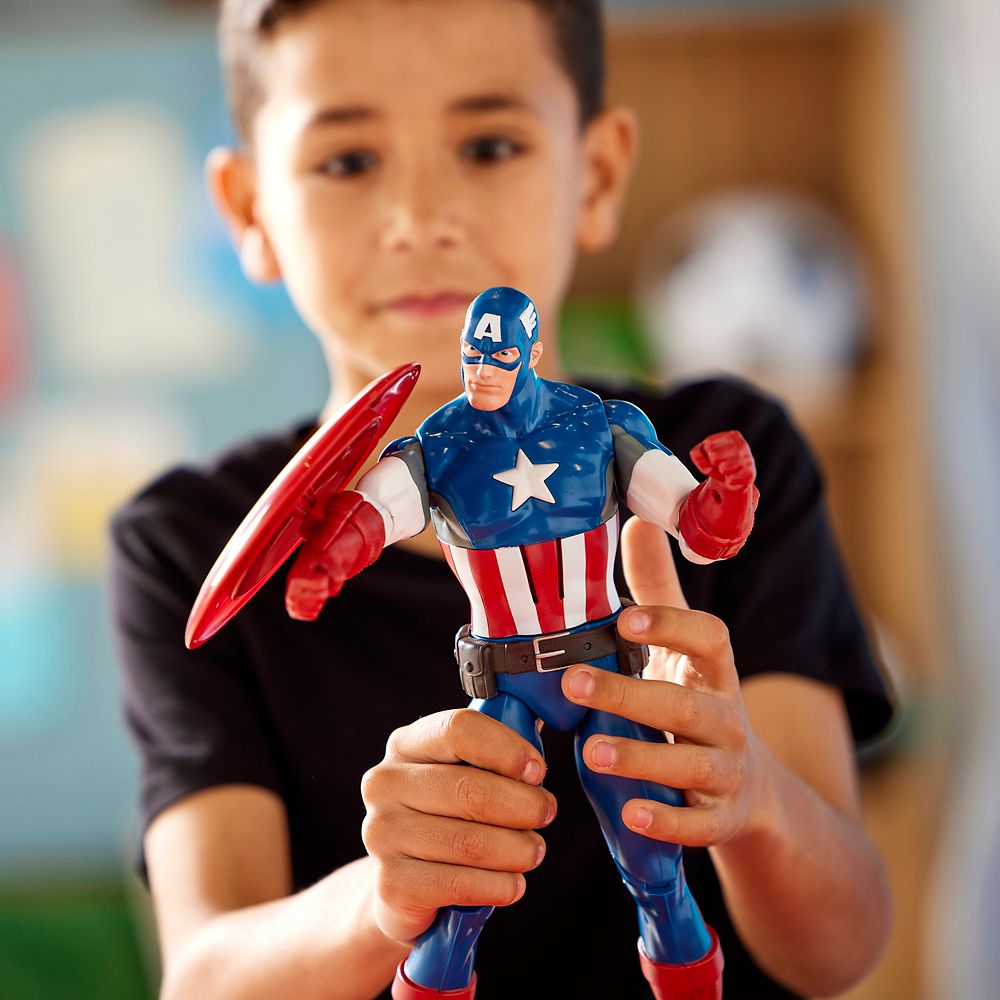 Captain America Talking Action Figure &ndash; 13 1/2''