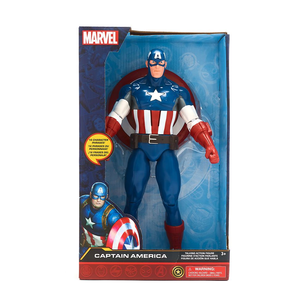 Captain America Talking Action Figure - 13 1/2''