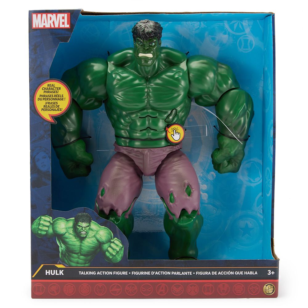 Hulk Talking Action Figure &ndash; 14 1/2''
