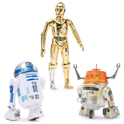Фигурки Disney R2-D2, C-3PO and C1-10P Talking Action Figure Set – Star Wars: Power Force