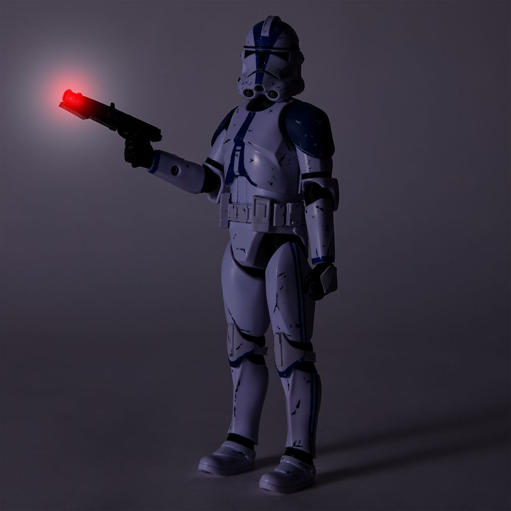 501st Battalion Clone Trooper Talking Action Figure &ndash; 10 1/2'' &ndash; Star Wars Power Force