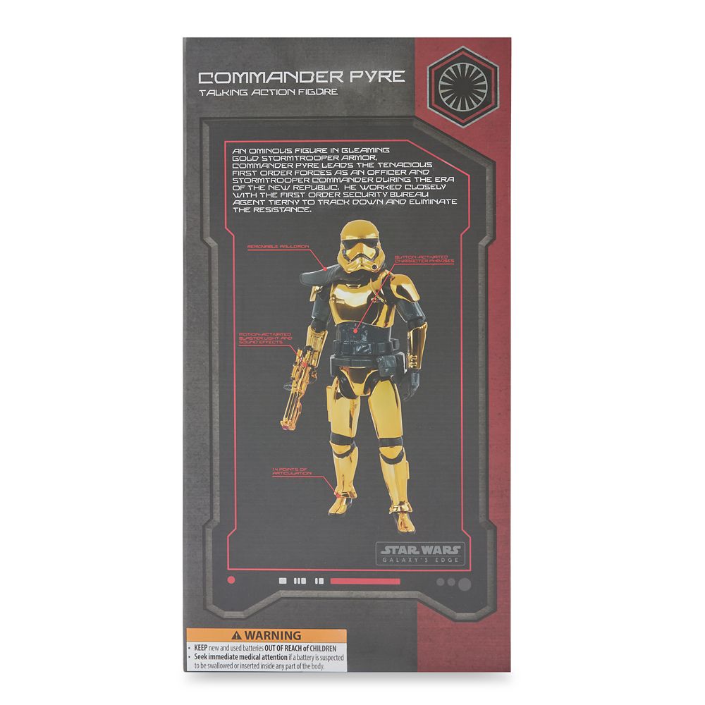 Commander Pyre Talking Action Figure &ndash; Star Wars: Galaxy's Edge