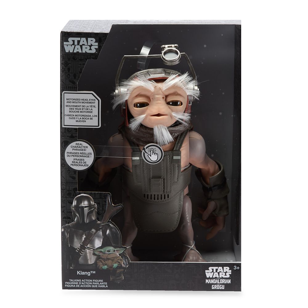 Clang Talking Action Figure - Star Wars The Mandalorian and Grogu